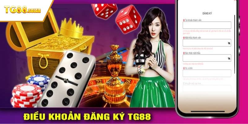 Điều kiện tuân thủ về cách đăng ký TG88